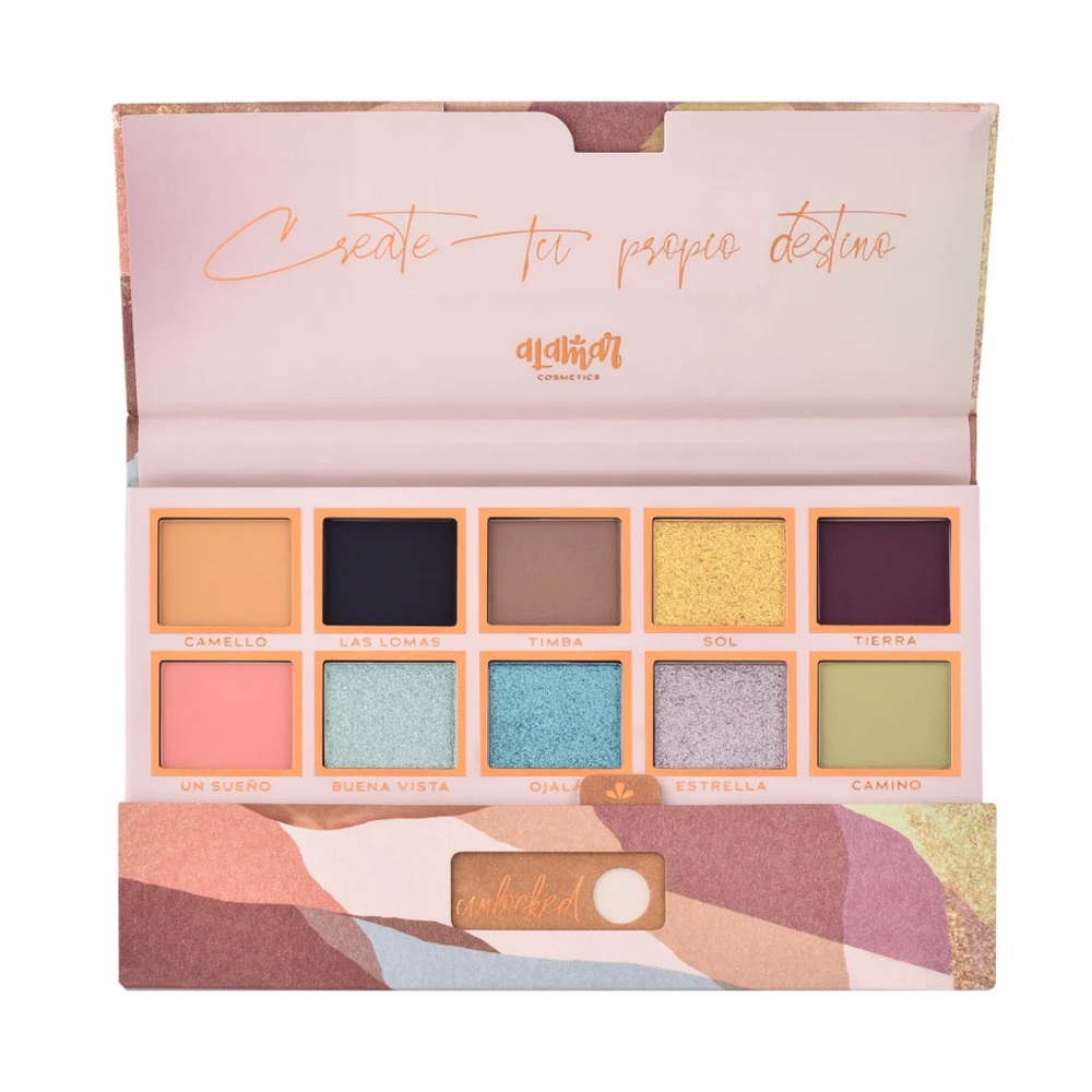 🌈5/$25 BUNDLE! NIB🔥 Alamar Cosmetics Destino Eyeshadow Palette